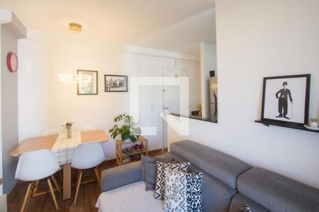 Sala de apartamento para alugar com 2 quartos, 51m² em Jardim Casablanca, São Paulo