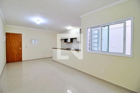 Sala de apartamento para alugar com 2 quartos, 72m² em Vila Pires, Santo André