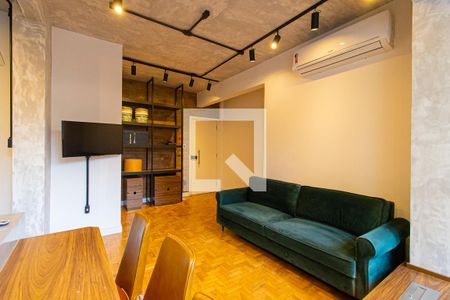 Sala de apartamento para alugar com 2 quartos, 70m² em Consolação, São Paulo