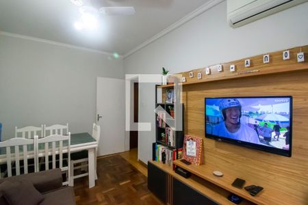 Sala de Estar de apartamento à venda com 2 quartos, 60m² em Cidade Baixa, Porto Alegre