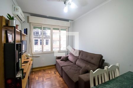 Sala de Estar de apartamento à venda com 2 quartos, 60m² em Cidade Baixa, Porto Alegre