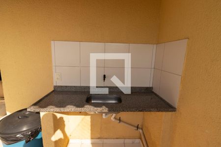 Área comum - Churrasqueira de apartamento para alugar com 2 quartos, 67m² em Olinda, Nilópolis