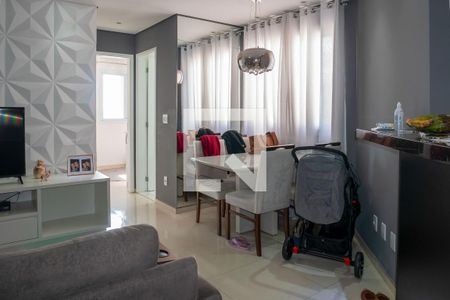 Sala de apartamento à venda com 2 quartos, 50m² em Nova Cidade Jardim, Jundiaí