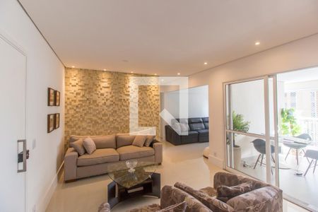 Sala de Estar de apartamento à venda com 2 quartos, 107m² em Dezoito do Forte Empresarial/alphaville., Barueri
