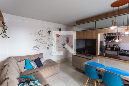 Sala 1 de apartamento para alugar com 2 quartos, 91m² em Floresta, Belo Horizonte