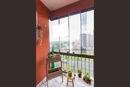 Varanda com Churrasqueira de apartamento para alugar com 3 quartos, 63m² em Sarandi, Porto Alegre