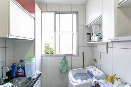 Cozinha e Área de Serviço de apartamento à venda com 2 quartos, 47m² em Castelo, Belo Horizonte