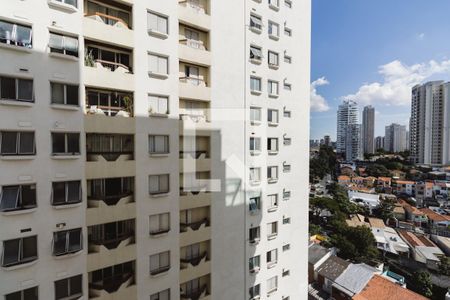 Varanda Vista de apartamento para alugar com 2 quartos, 58m² em Vila Anglo Brasileira, São Paulo