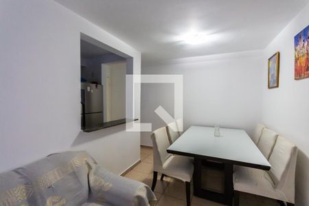 Sala de apartamento à venda com 3 quartos, 85m² em Parque São Vicente, Santo André