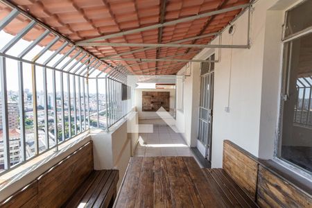 Varanda da Sala de apartamento à venda com 2 quartos, 90m² em Centro, Belo Horizonte