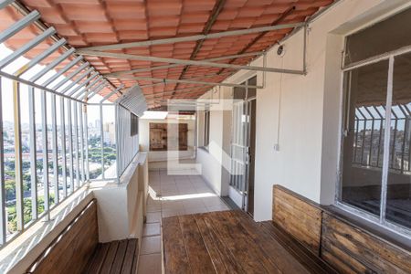 Varanda da Sala de apartamento à venda com 2 quartos, 90m² em Centro, Belo Horizonte