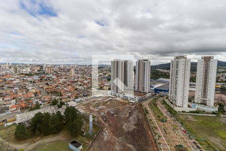 Vista da Varanda de apartamento para alugar com 1 quarto, 50m² em Vila Mogilar, Mogi das Cruzes