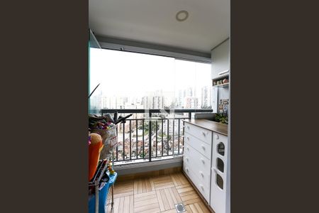 Varanda gourmet de apartamento para alugar com 2 quartos, 48m² em Vila Andrade, São Paulo