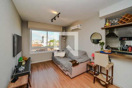 Sala de apartamento à venda com 2 quartos, 70m² em Jardim Lindóia, Porto Alegre