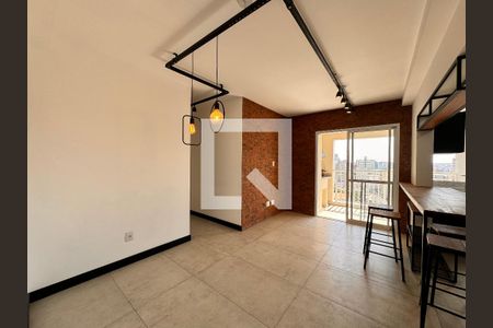 Sala de apartamento à venda com 2 quartos, 66m² em Vila Bastos, Santo André