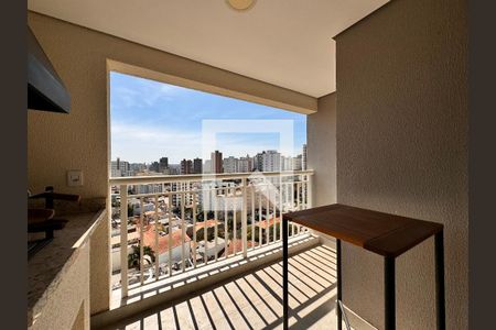 Varanda gourmet de apartamento à venda com 2 quartos, 66m² em Vila Bastos, Santo André