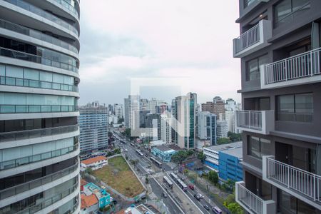 Vista de kitnet/studio para alugar com 1 quarto, 27m² em Vila Nova Conceição, São Paulo