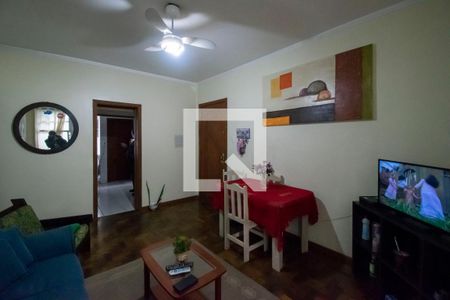 Sala de Estar de apartamento à venda com 2 quartos, 59m² em Centro Histórico, Porto Alegre