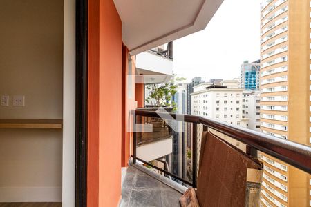 Varanda de apartamento para alugar com 1 quarto, 45m² em Jardim Paulista, São Paulo