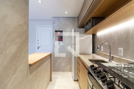 Cozinha de apartamento para alugar com 1 quarto, 45m² em Jardim Paulista, São Paulo