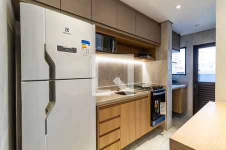 Cozinha de apartamento para alugar com 1 quarto, 45m² em Jardim Paulista, São Paulo