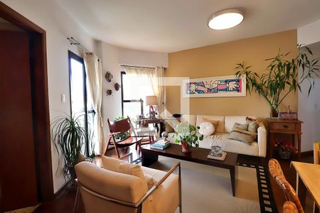 Sala de apartamento para alugar com 4 quartos, 144m² em Vila Valparaíso, Santo André