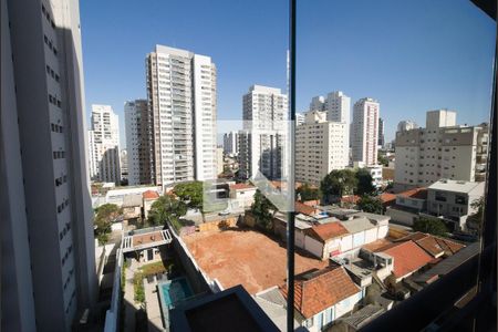 Varanda - Vista de apartamento para alugar com 1 quarto, 30m² em Vila Dom Pedro I, São Paulo