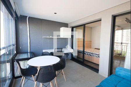 Varanda de apartamento para alugar com 1 quarto, 30m² em Vila Dom Pedro I, São Paulo