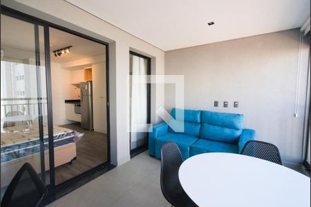 Varanda de apartamento para alugar com 1 quarto, 30m² em Vila Dom Pedro I, São Paulo