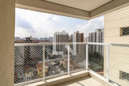 Varanda da Sala de apartamento à venda com 2 quartos, 50m² em Cambuci, São Paulo