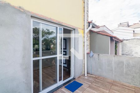 Varanda da Sala de casa à venda com 3 quartos, 180m² em Vila Humaita, Santo André