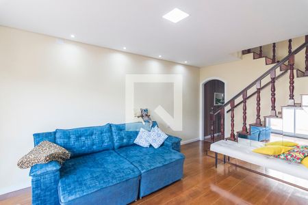 Sala de casa à venda com 3 quartos, 180m² em Vila Humaita, Santo André