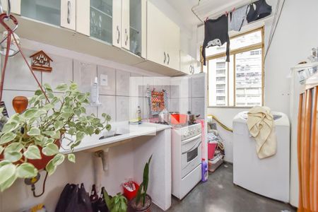 Cozinha de kitnet/studio à venda com 1 quarto, 45m² em Centro, São Paulo