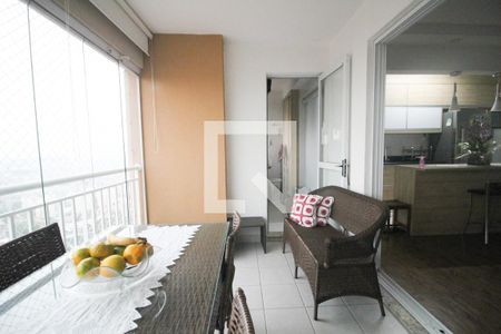 varanda Sala de apartamento à venda com 3 quartos, 88m² em Lauzane Paulista, São Paulo