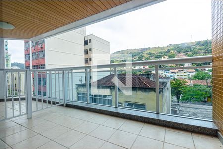 Varanda da Sala  de apartamento à venda com 2 quartos, 85m² em Icaraí, Niterói