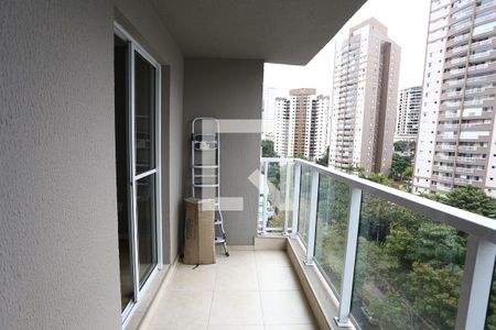 varanda de apartamento à venda com 1 quarto, 38m² em Vila Andrade, São Paulo