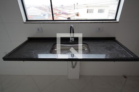 Sala/Cozinha de apartamento à venda com 2 quartos, 48m² em Vila Ré, São Paulo