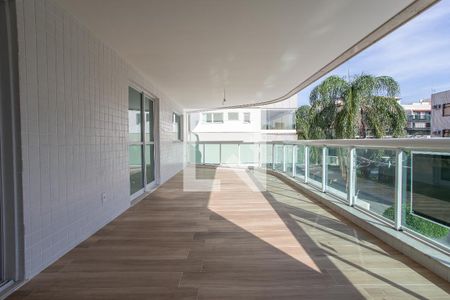 Varanda gourmet de apartamento para alugar com 3 quartos, 133m² em Recreio dos Bandeirantes, Rio de Janeiro