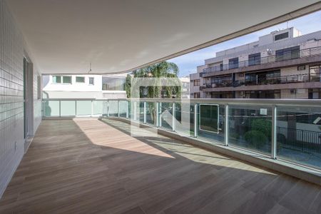 Varanda gourmet de apartamento para alugar com 3 quartos, 133m² em Recreio dos Bandeirantes, Rio de Janeiro