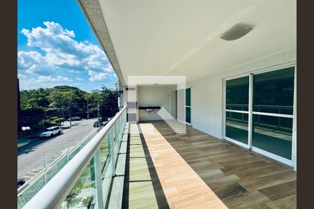 Varanda de apartamento para alugar com 3 quartos, 133m² em Recreio dos Bandeirantes, Rio de Janeiro