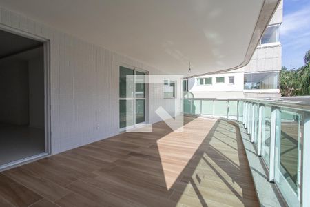 Varanda gourmet de apartamento para alugar com 3 quartos, 133m² em Recreio dos Bandeirantes, Rio de Janeiro