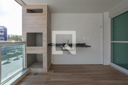 Varanda gourmet de apartamento para alugar com 3 quartos, 133m² em Recreio dos Bandeirantes, Rio de Janeiro