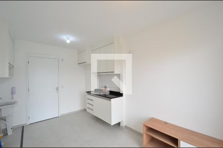 Sala/Cozinha de kitnet/studio à venda com 1 quarto, 28m² em Vila Guarani (z Sul), São Paulo