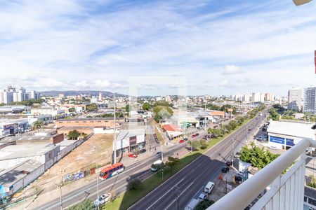 Vista da Sala de apartamento para alugar com 2 quartos, 51m² em São Sebastião, Porto Alegre