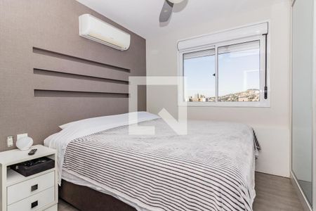 Suíte de apartamento à venda com 3 quartos, 74m² em Camaquã, Porto Alegre