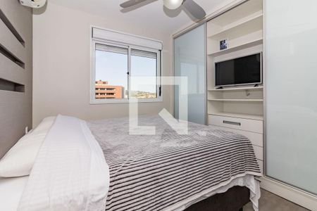 Suíte de apartamento à venda com 3 quartos, 74m² em Camaquã, Porto Alegre