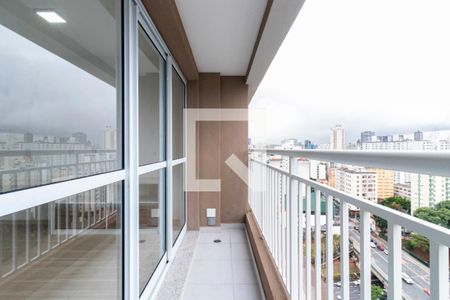 Varanda de kitnet/studio para alugar com 1 quarto, 26m² em Liberdade, São Paulo