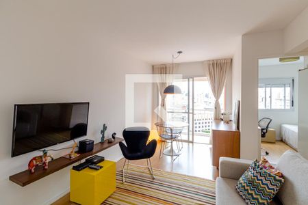 Sala de apartamento à venda com 2 quartos, 48m² em Campos Elíseos, São Paulo