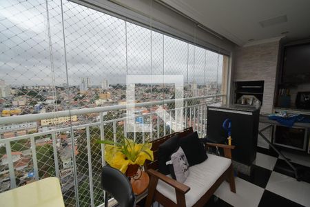 Varanda gourmet de apartamento à venda com 3 quartos, 114m² em Vila Santo Antonio, Guarulhos