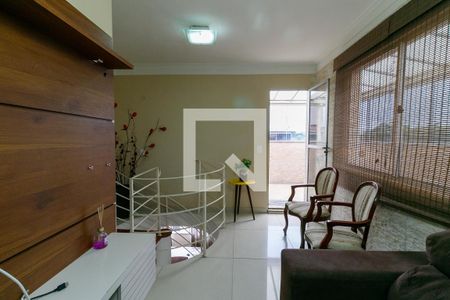 Sala de apartamento à venda com 2 quartos, 82m² em Jardim São Nicolau, São Paulo